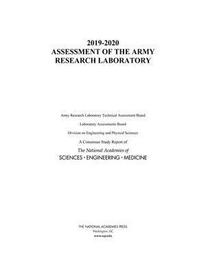 cover image of 2019-2020 Assessment of the Army Research Laboratory